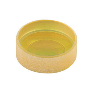 LD5788-E1 - Ø1/2" CaF₂ Bi-Concave Lens, f = -25.0 mm, AR-Coated: 2 - 5 µm