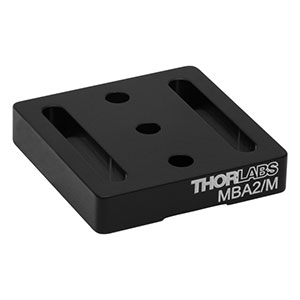 MBA2/M - Mini-Series Mounting Base, 29.5 mm x 29.5 mm x 6.0 mm