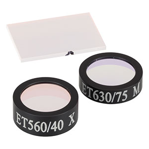 MDF05-MCHC - mCherry  Ø12.5 mm Excitation, Ø12.5 mm Emission, and 12.5 mm x 17.6 mm Dichroic Filters