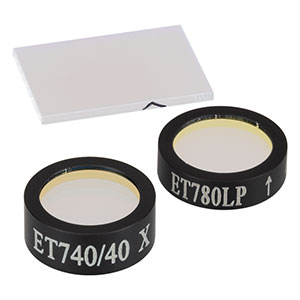 MDF05-NIR - IRDye 800CW  Ø12.5 mm Excitation, Ø12.5 mm Emission, and 12.5 mm x 17.6 mm Dichroic Filters