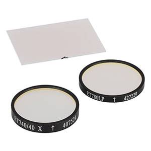 MDF32-NIR - IRDye 800CW Ø32.0 mm Excitation, Ø32.0 mm Emission, and 32.0 mm x 44.0 mm Dichroic Filters