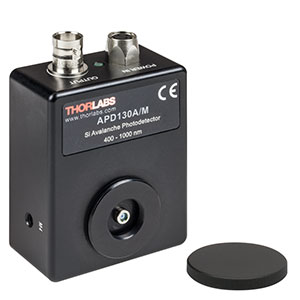 APD130A/M - Si Avalanche Photodetector, Temperature Compensated, 400 - 1000 nm, M4 Taps