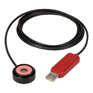 PM16-120 - USB Power Meter, Standard Photodiode Sensor, Si, 400 - 1100 nm, 50 mW Max
