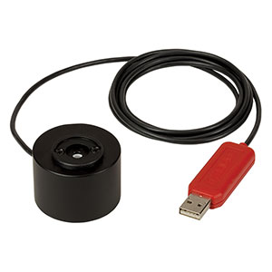 PM16-140 - USB Power Meter, Integrating Sphere Sensor, FC Fiber Adapter, Si, 350 - 1100 nm, 500 mW Max