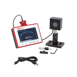 PM400K5 - Touchscreen Digital Power & Energy Console, Thermal Sensor, 0.19 µm - 20 µm, 2 mW - 10 W