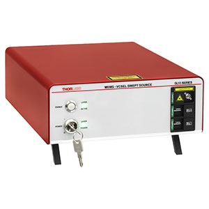 SL131091 - 1300 nm MEMS-VCSEL Source, 100 kHz Sweep Rate, 44 mm MZI Delay, Balanced Detection