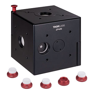 2P4/M - Ø50 mm Integrating Sphere, 4 Input Ports, M4 Tapped Mounting Hole
