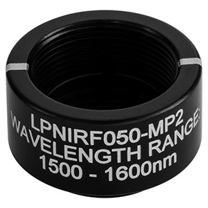LPNIRF050-MP2 - Ø12.5 mm SM05-Mounted Linear Polarizer, 1500 - 1600 nm