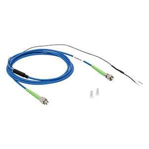 P3-780PMH-2 - PM Patch Cable with Nichrome Heating Wire, PANDA, 780 nm, Ø3 mm Jacket, FC/APC, 2 m Long