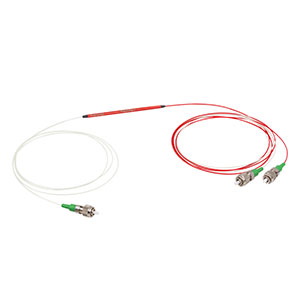 PN2000R2A1 - 1x2 Narrowband PM Coupler, 2000 ± 15 nm, 90:10 Split, FC/APC Connectors