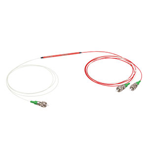 PN2000R5A1 - 1x2 Narrowband PM Coupler, 2000 ± 15 nm, 50:50 Split, FC/APC Connectors