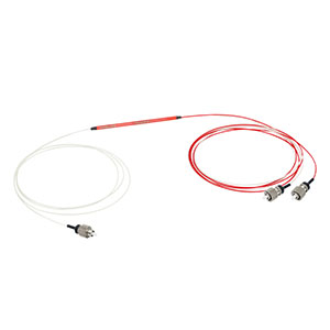 PN2000R5F1 - 1x2 Narrowband PM Coupler, 2000 ± 15 nm, 50:50 Split, FC/PC Connectors