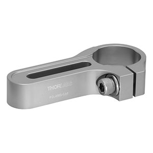 POLARIS-CA1 - Flexure Clamping Arm for Ø1in Posts, Non-Bridging, Stainless Steel, 1.30in Counterbored Slot, 1/4"-20 Clamping Screw