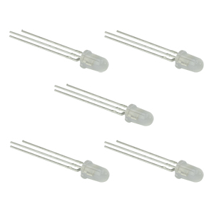 LEDRY - 617/588 nm Dual-Color LED, Qty. of 5