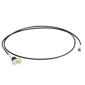 EP810S04 - 810 nm, 16 mW (Min) Pigtailed LED, 1000 mA, Ø400 µm MM Fiber, SMA