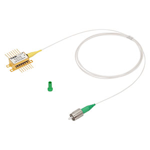 SLD1310 - 30 mW SLD, CWL = 1315 nm, 90 nm 3 dB BW, 50 dB Isolation, Butterfly Pkg., SM Fiber, FC/APC