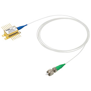 SLD840P - 4 mW SLD, CWL = 840 nm, 70 nm 3 dB BW, Butterfly Pkg., PM Fiber, FC/APC