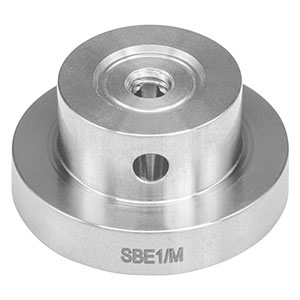 SBE1/M - Ø25 mm Pedestal Base Adapter, M4 x 0.7 Threads, Length = 12.5 mm
