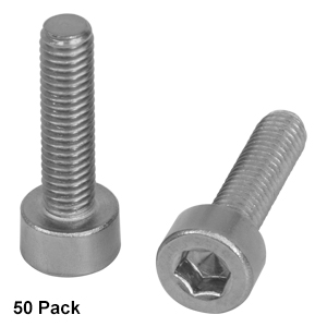 SH3M12 - M3 x 0.5 Stainless Steel Cap Screw, 12 mm long, 50 Pack