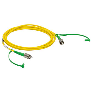 P3-630AR-2 - SM Patch Cable, AR-Coated FC/APC to Uncoated FC/APC, 633 - 780 nm, 2 m Long