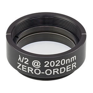 WPH10M-2020 - Ø1in Zero-Order Half-Wave Plate, SM1-Threaded Mount, 2020 nm