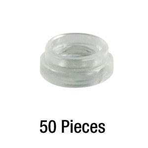 CAY046-50 - Plastic Aspheric Lens, Ø7.40 mm, f = 4.60 mm, 0.40 NA, 50 Pack