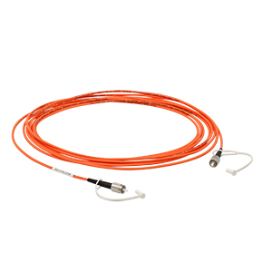 M43L05 - Ø105 µm, 0.22 NA, Low OH, FC/PC-FC/PC Fiber Patch Cable, 5 m Long