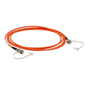 M67L02 - Ø25 µm, 0.100 NA, FC/PC-FC/PC Fiber Patch Cable, 2 m