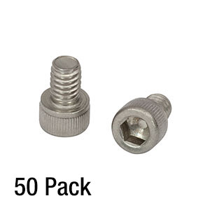 SH8S025 - 8-32 Stainless Steel Cap Screw, 1/4in Long, 50 Pack