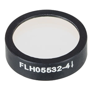 FLH05532-4 - Bandpass Filter, Ø12.5 mm, CWL = 532 nm, FWHM = 4 nm