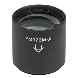 PS976M-A - TIR Retroreflector, SM2-Threaded Mount, AR Coating: 350 - 700 nm