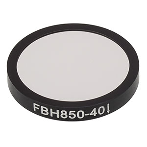FBH850-40 - Bandpass Filter, Ø25 mm, CWL = 850 nm, FWHM = 40 nm