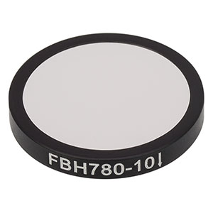 FBH780-10 - Bandpass Filter, Ø25 mm, CWL = 780 nm, FWHM = 10 nm
