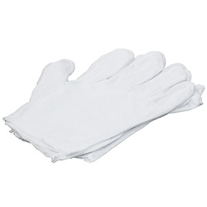 MC6-L - Large Cotton Optic Gloves, 12 Pairs Per Package