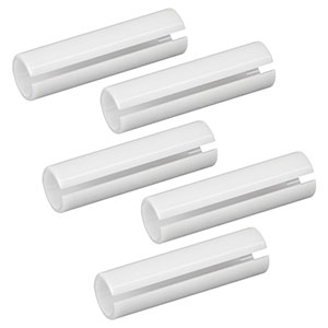 ADAF1-5 - Ceramic Split Mating Sleeves for Ø2.5 mm (FC/PC, ST/PC, or SC/PC) Ferrules, 5 Pack