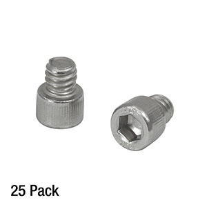 SH25S025 - 1/4in-20 Stainless Steel Cap Screw, 1/4in Long, 25 Pack