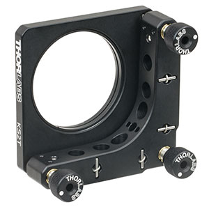 KS2T - SM2-Threaded Precision Kinematic Mirror Mount for Ø2" Optics, 3 Adjusters