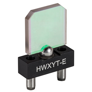 HWXYT-E - Fiber Bench Tweaker Module, 2.5 mm Thick CaF<sub>2</sub>, ARC: 2000-5000 nm