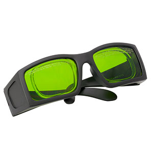LG2A - Laser Safety Glasses, Green Lenses, 19% Visible Light Transmission, Comfort Style