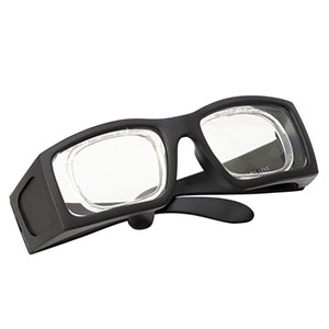 LG6A - Laser Safety Glasses, Clear Lenses, 93% Visible Light Transmission, Comfort Style