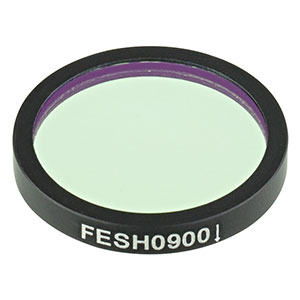 FESH0900 - Ø25.0 mm Shortpass Filter, Cut-Off Wavelength: 900 nm