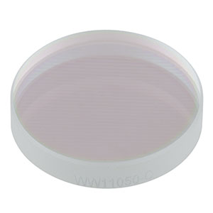 WW11050-C - Ø1in Wedged N-BK7 Window, AR Coating: 1050 - 1700 nm