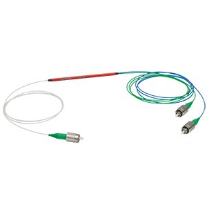 GB11A1 - 488 nm / 532 nm Wavelength Combiner/Splitter, FC/APC Connectors