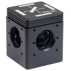 DFM1 - Kinematic Fluorescence Filter Cube for Ø25 mm Fluorescence Filters, 30 mm Cage Compatible, Right-Turning, 1/4in-20 Tapped Holes