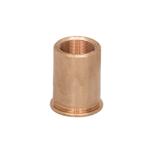 F19MSN1P - Threaded Bushing, Phosphor Bronze, 3/16in-120, 0.34in Long