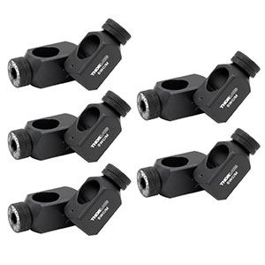 SWC/M-P5 - Rotating Clamp for Ø1/2in Posts, 360° Continuously Adjustable, 5 mm Hex, 5 Pack