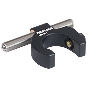 APM01 - Adjustable Kinematic Positioner, Slip-On Ø1/2in Post Collar, 1/4in-20 Locking Setscrew