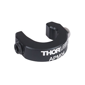 APM04 - Fixed Kinematic Stop, Slip-On Ø1/2in Post Collar, 1/4in-20 Locking Setscrew