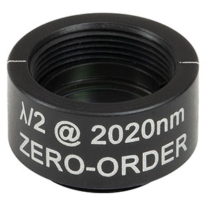 WPHSM05-2020 - Ø1/2in Zero-Order Half-Wave Plate, SM05-Threaded Mount, 2020 nm