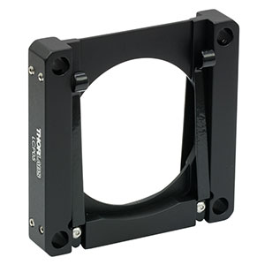 LCP05 - 60 mm Cage-Compatible Mount for 2in Square Filters Up to 4 mm Thick, 8-32 Tap